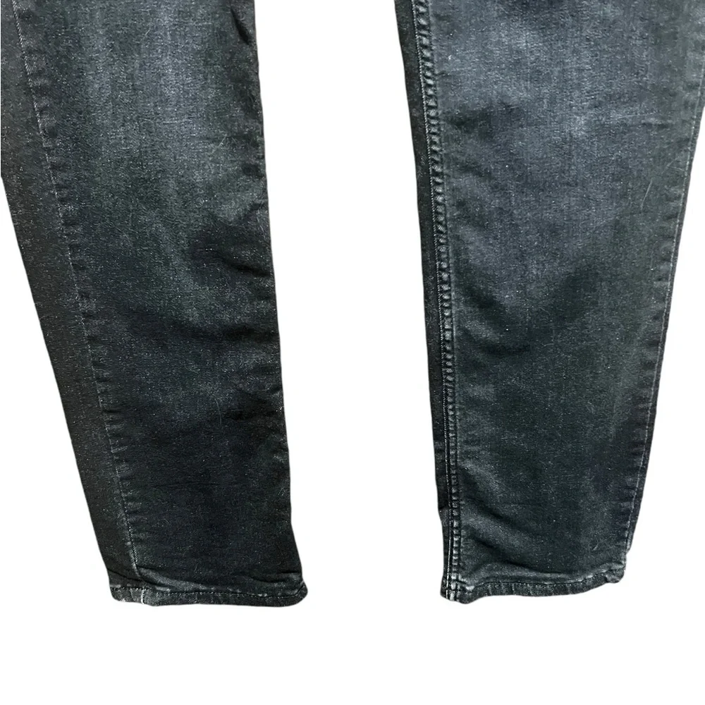 Levi's 511 Slim Fit Jeans Men Size 34 X 30 Dark Gray Black Wash‎ Stretch